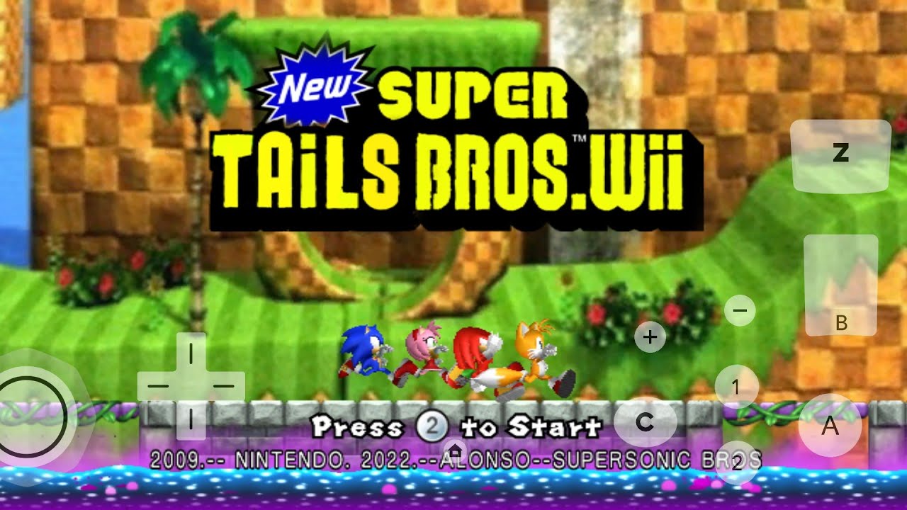 NEW SUPER TAILS BROS WII (completo + download)