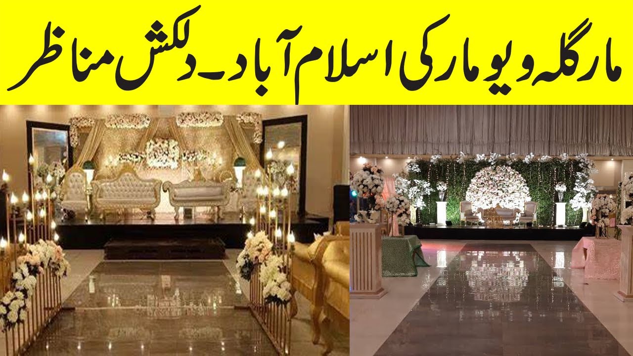 Margalla View Marquee Islamabad Amazing Wedding Decor Idea Pakistani Cultural Show 2022