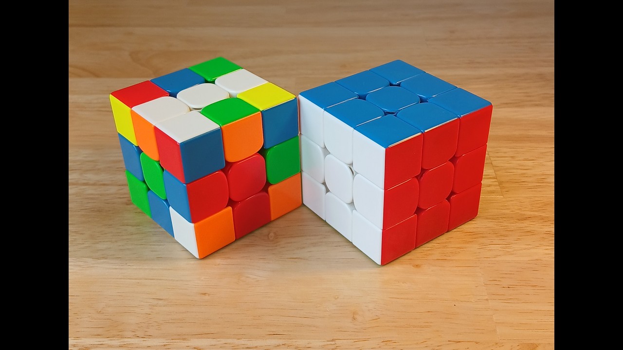 Completely disassembled 3x3 rubik's cube assembly step by step for beginners
