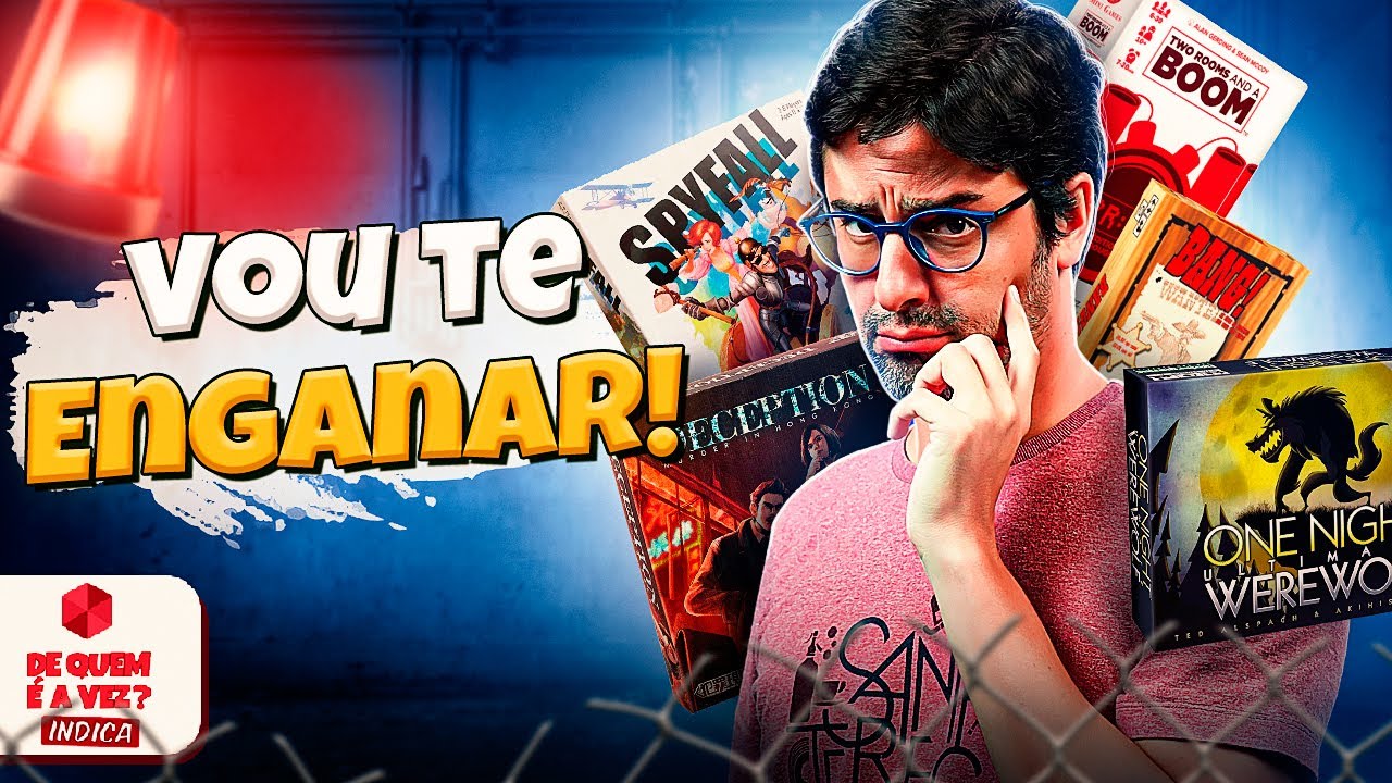 PRA ENGANAR GERAL | Top jogos de Dedução Social | De Quem é a Vez? - INDICA