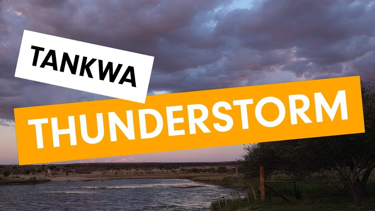 Thunderstorm Camping in the Tankwa Karoo