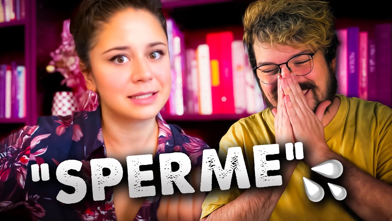 C’est drôle parce qu’elle parle de SPERME
