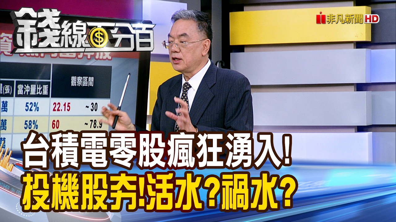 《台積電零股瘋狂湧入! 投機股夯!活水?禍水?》【錢線百分百】20260303-2│非凡財經新聞│