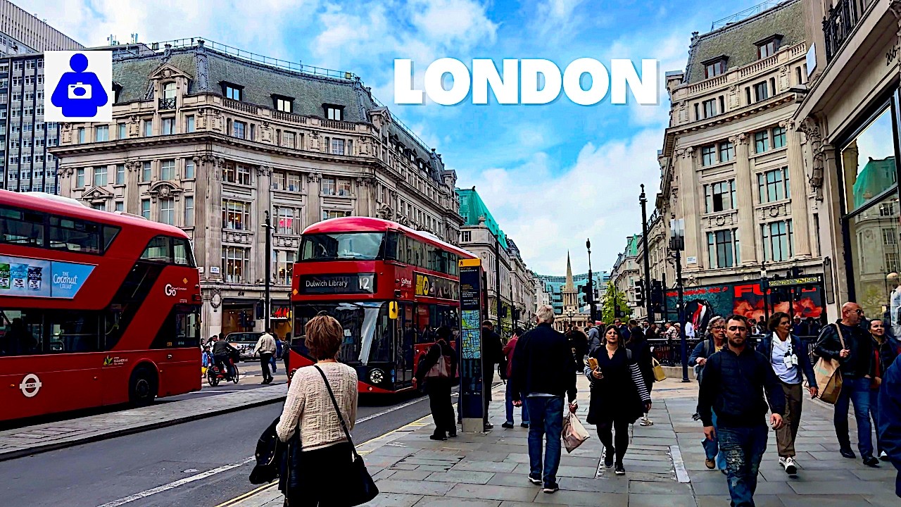 The BEST of London's West End: A 4K HDR Walking Tour of the Shopping Streets