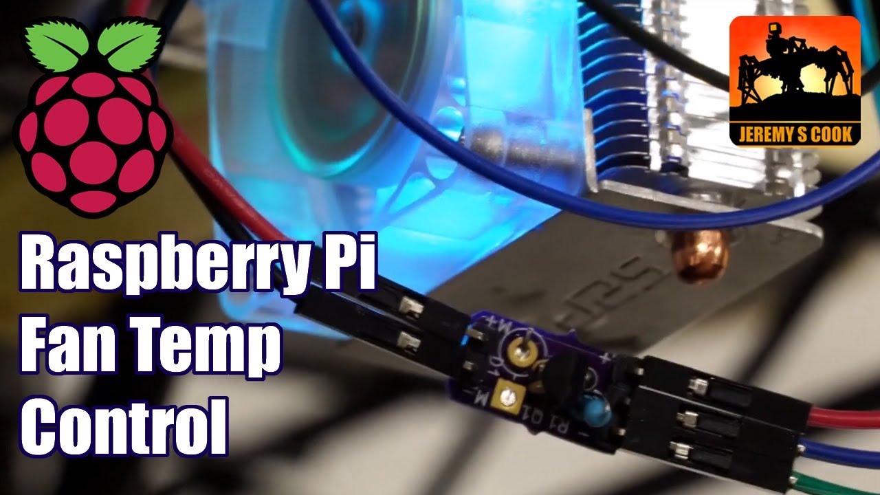 Raspberry Pi Fan Temperature Control [Howto]