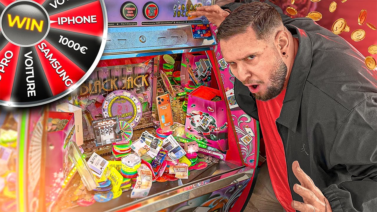 GAGNÉ DES BIG CADEAUX AU MACHINE À SOUS !! (Ticket Grattage Gagnant, Roue Mystère Gagnante..) 🎟️🎡