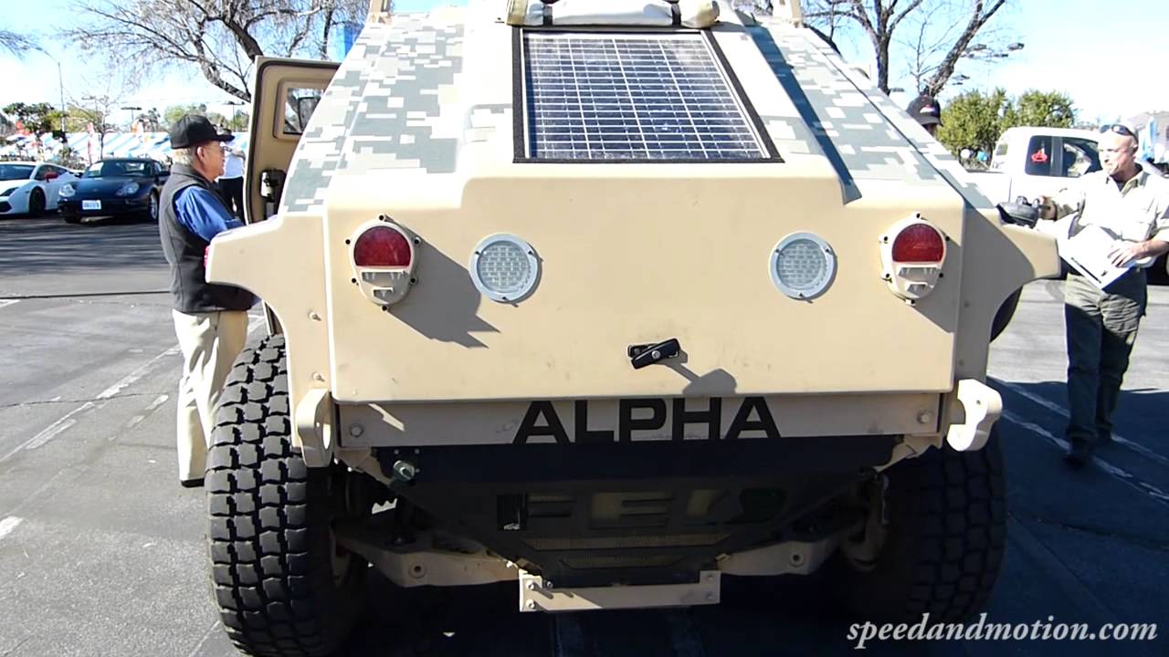 U.S. Army RDECOM Alpha SUV at Supercar Sunday