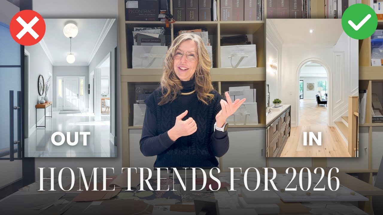 Тренды дизайна интерьера на 2026 год | Дерево, цвет и стиль от Jane Lockhart Design