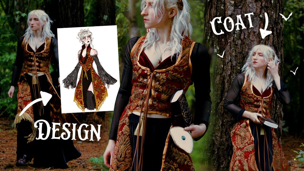 Making a vampire waistcoat & experiencing the 5 stages of grief 🦇
