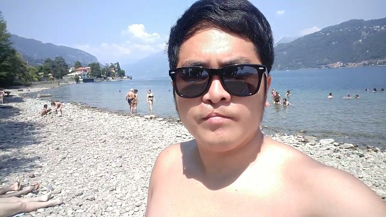 Mandello Lago beach