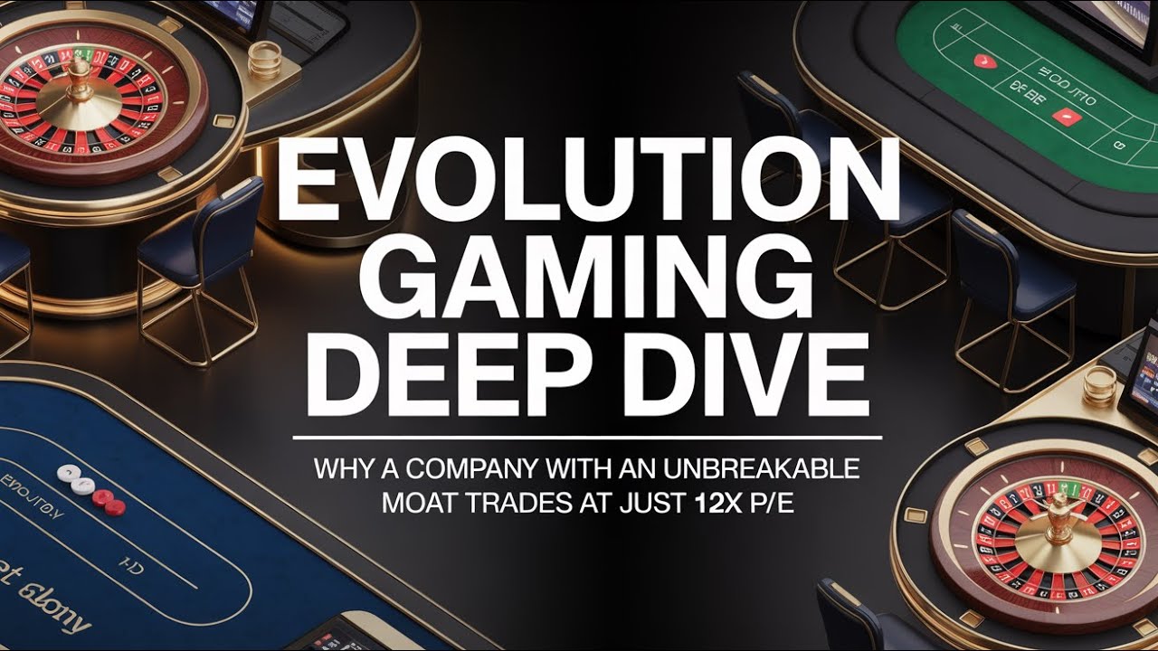 Deep Dive: Why Evolution Gaming is Trading at 12x P/E Despite an Unbreakable Moat?