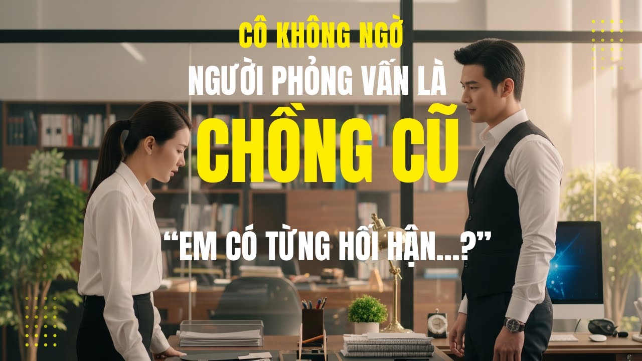 Vợ Cũ Đến Xin Việc Mà Không Biết Giám Đốc Là Chồng Mình – Anh Chỉ Nói Một Câu Khiến Cô Khóc Gục