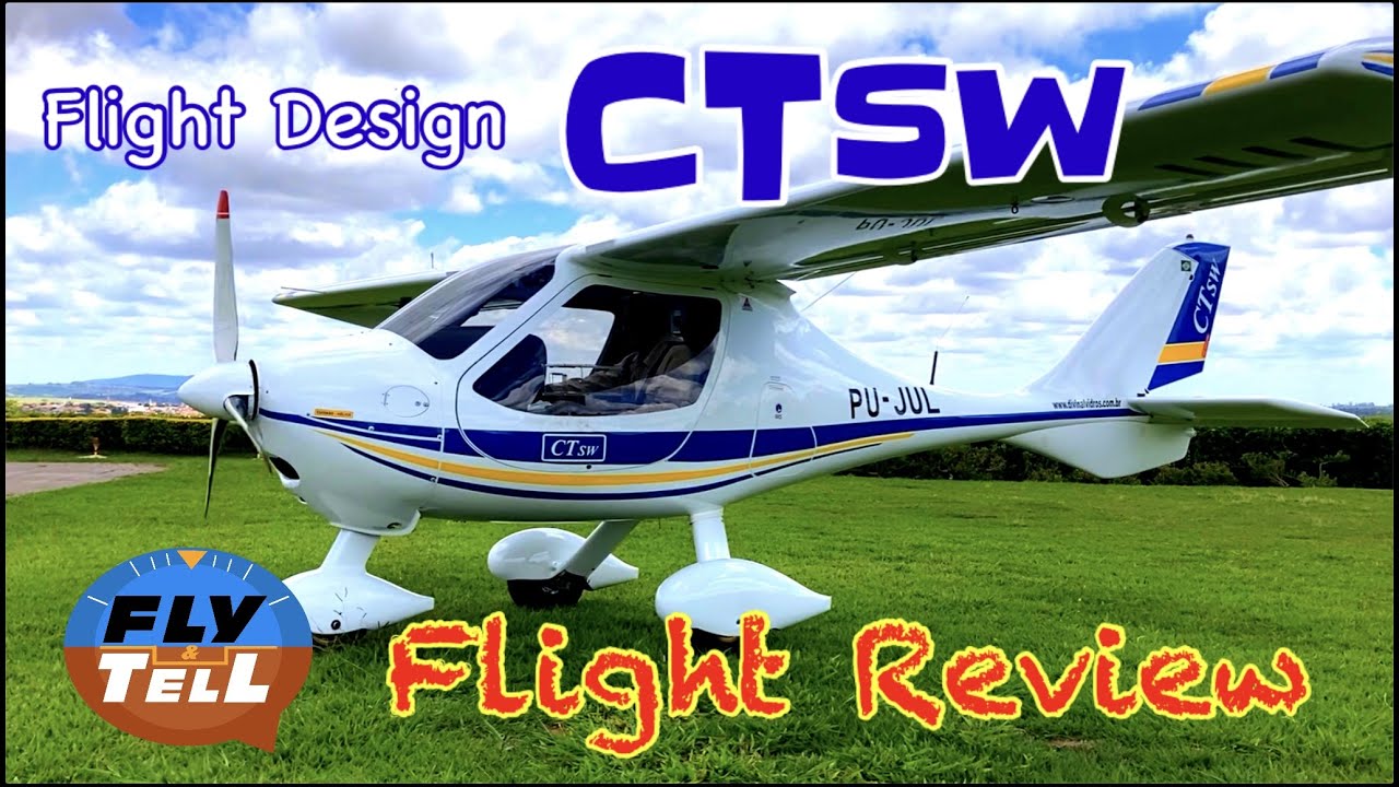 Flight Design CTsw - Flight Review - АНГЛИЙСКАЯ ВЕРСИЯ