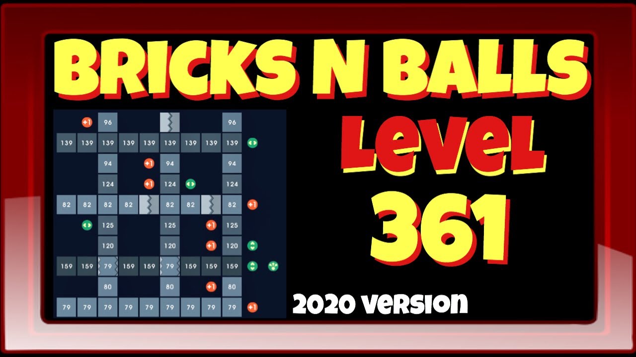 Bricks N Balls Level 361 No Power-Ups