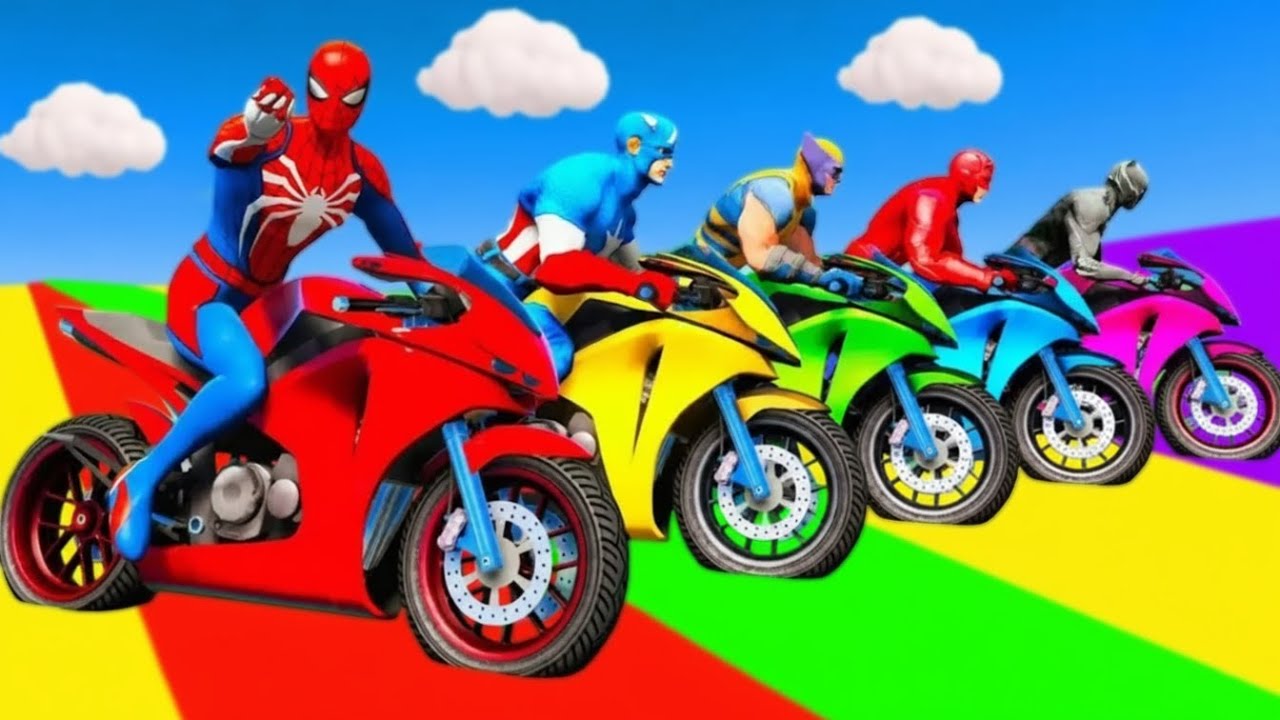 الرجل العنكبوت انقاذ باتمان Spider-Man Rescue batman vs iron man vs venom funny Game GTA 5 superhero