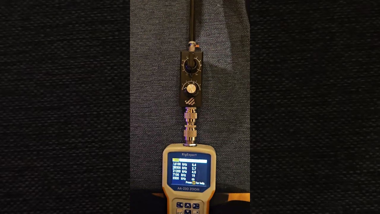 Zfgl. Pwr 20w antenna for qrp, from Aliexpress, swr test on rig expert aa-230 zoom, perfekt swr. 