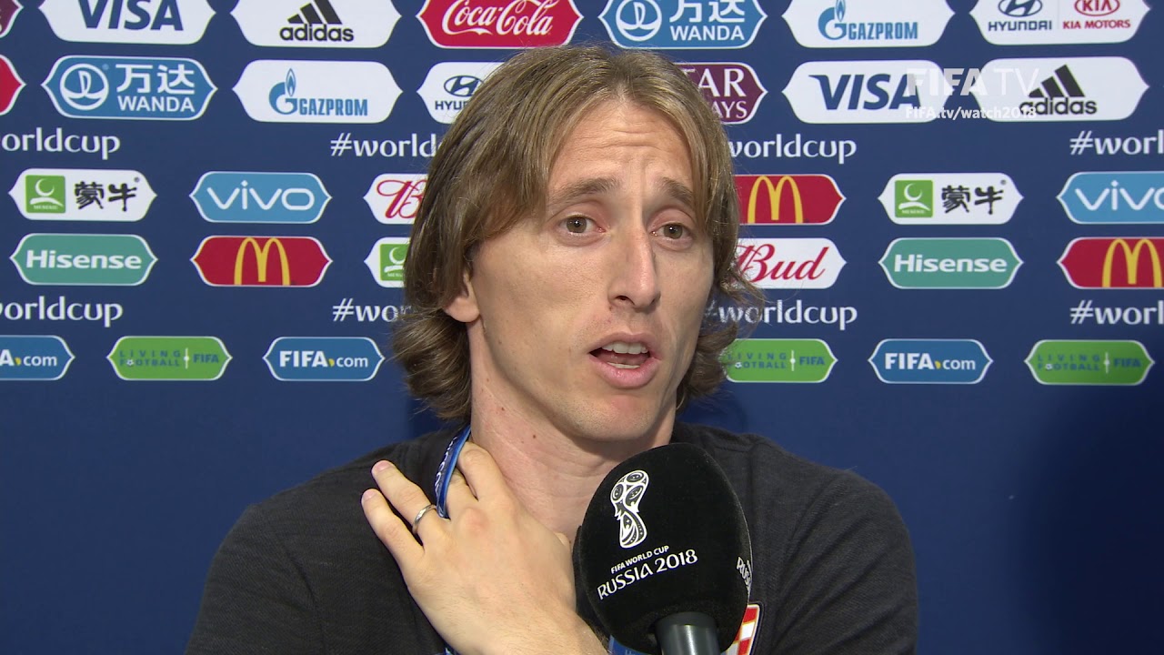 Luka MODRIC - Post Match Interview - 2018 FIFA World Cup™ FINAL