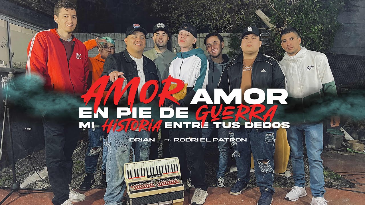 Drian, Rodri el patron - Amor amor / En pie de guerra / Mi historia entre tus dedos