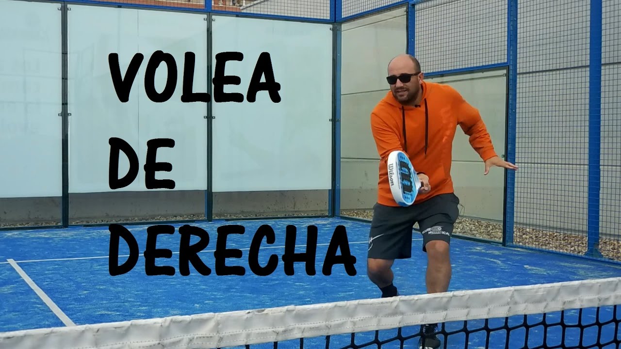 Pádel: Volea de derecha