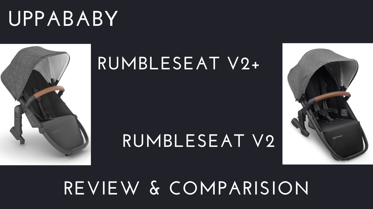 UppaBaby RumbleSeat V2+ в сравнении с UppaBaby RumbleSeat V2