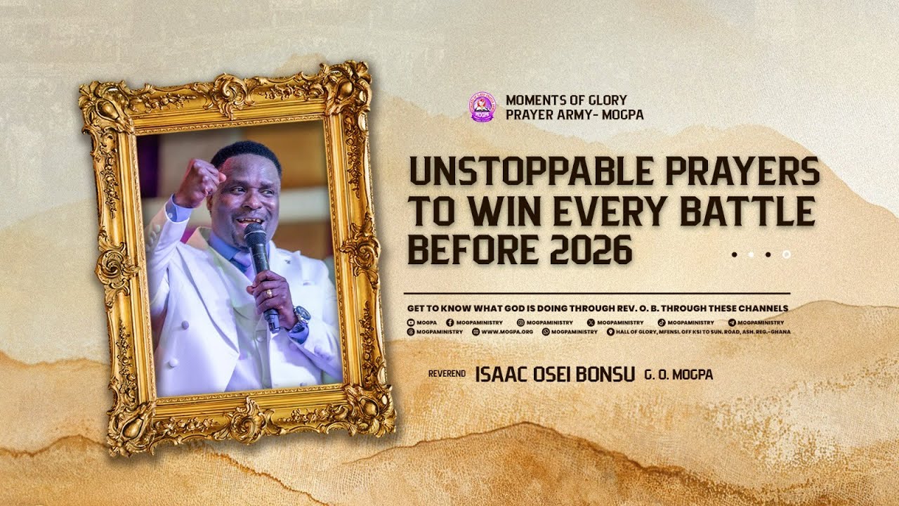 UNSTOPPABLE PRAYERS TO WIN EVERY BATTLE BEFORE 2026 || BY REV OB