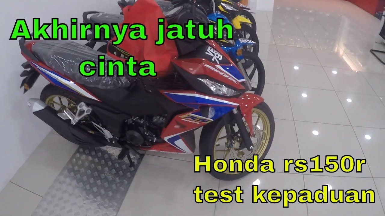 rs150r v2 bawa balik | honda rs150r v2 berjaya dimiliki | Si Ultraman