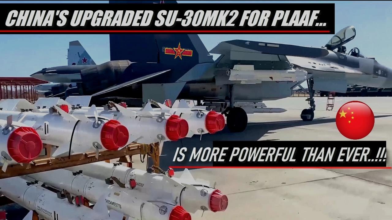 China's Upgraded Su 30MK2 fighter jets to join PLAAF with new look