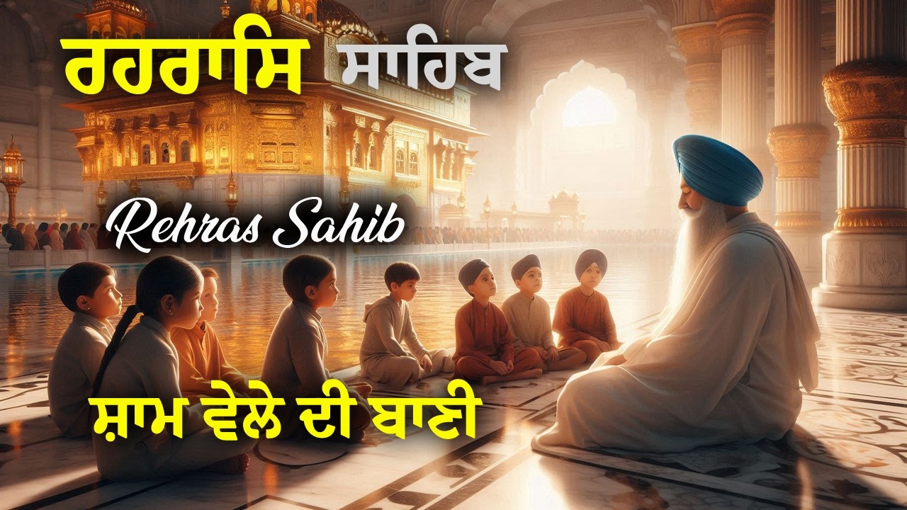 Rehras Sahib | ਰਹਿਰਾਸ ਸਾਹਿਬ | Powerful Evening Gurbani for Energy & Protection