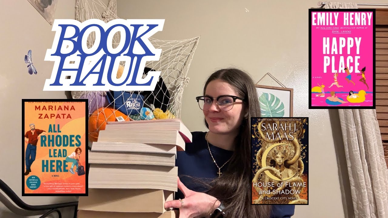 BOOK HAUL 🏛️😭❤️