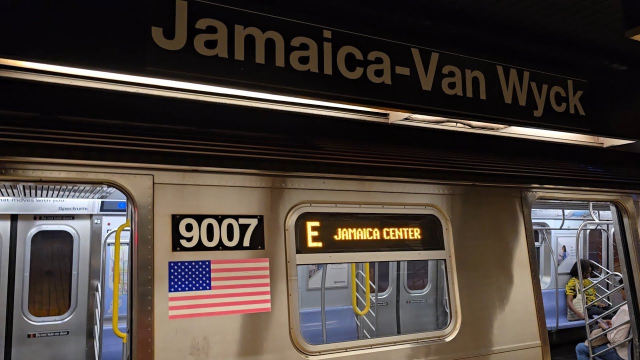 NYC Subway SUPER FAST E TRAIN TRIP World Trade Center to Jamaica Center! (38 Mins)