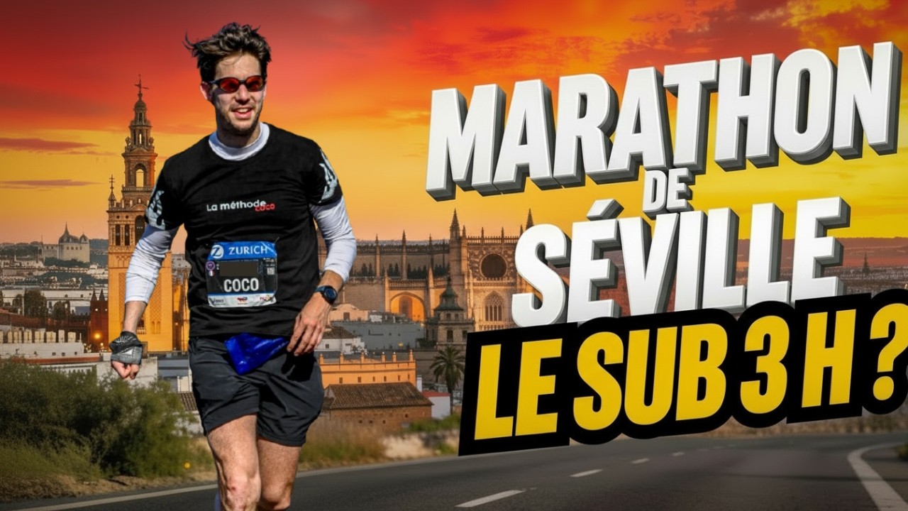 Marathon Séville 2026 : SUB 3H???  😱 (Vlog Complet)