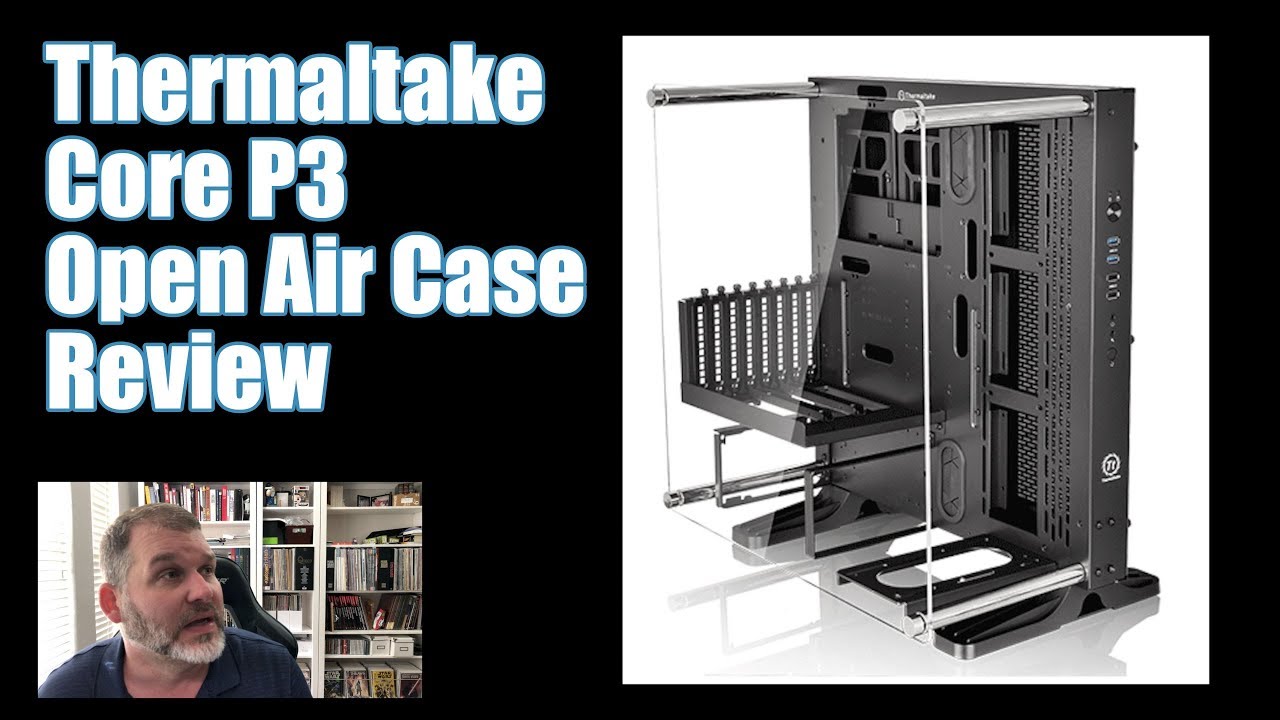 Thermaltake Core P3 Mini-ITX Build/Review - Wall Mount