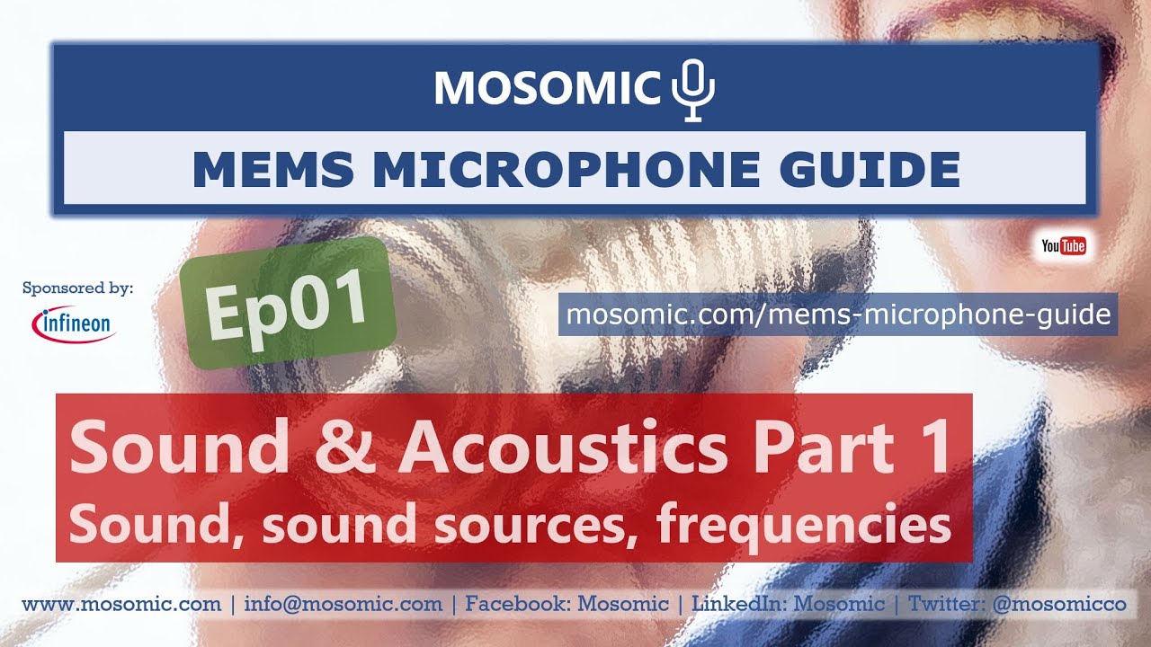 Sound and Acoustics Part 1 | MEMS Microphone Guide Ep01 | Mosomic