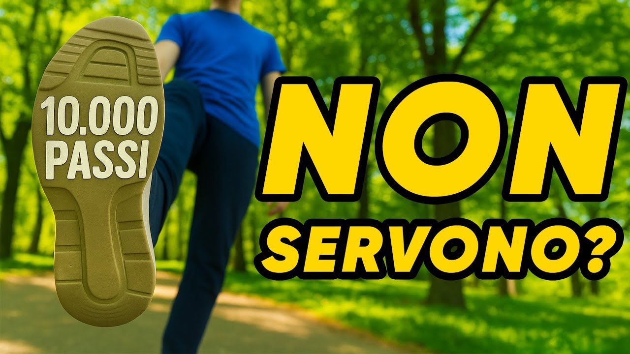 SMETTI di camminare 10.000 passi al giorno (fai questo invece!)