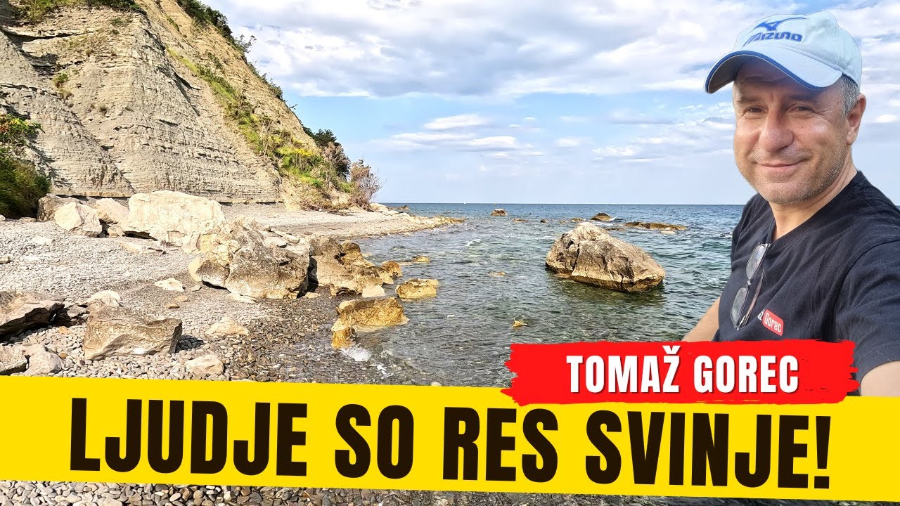 Mesečev zaliv v Strunjanu je kraj, kjer so najlepše plaže v Sloveniji! 😍❤️ - Kje najti apartma? 🙂