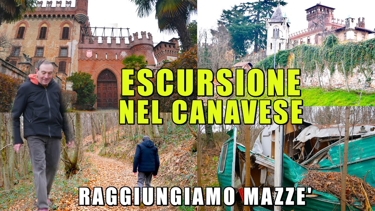 NEI BOSCHI TROVIAMO UNA ROULOTTE ABBANDONATA E RAGGIUNGIAMO UN CASTELLO FIABESCO BELLISSIMO!