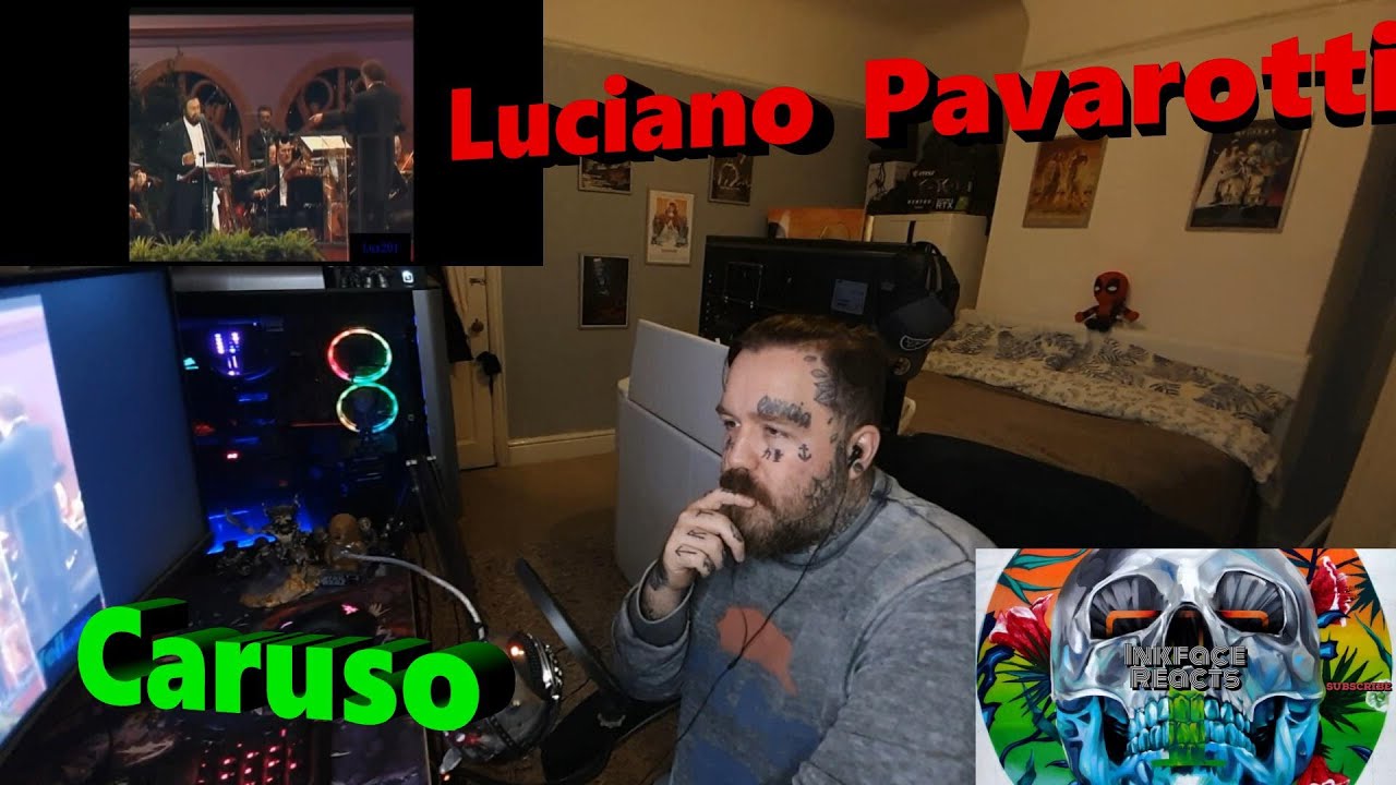 Luciano Pavarotti Caruso Live Reaction!!!!!!!!!