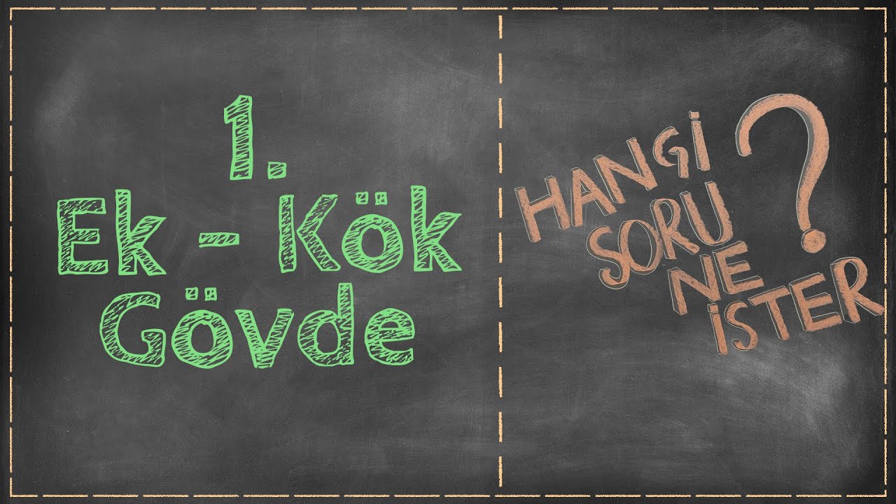 Hangi Soru Ne İster? / T&Uuml;RK&Ccedil;E TEKRAR KAMPI / Ethem Hoca