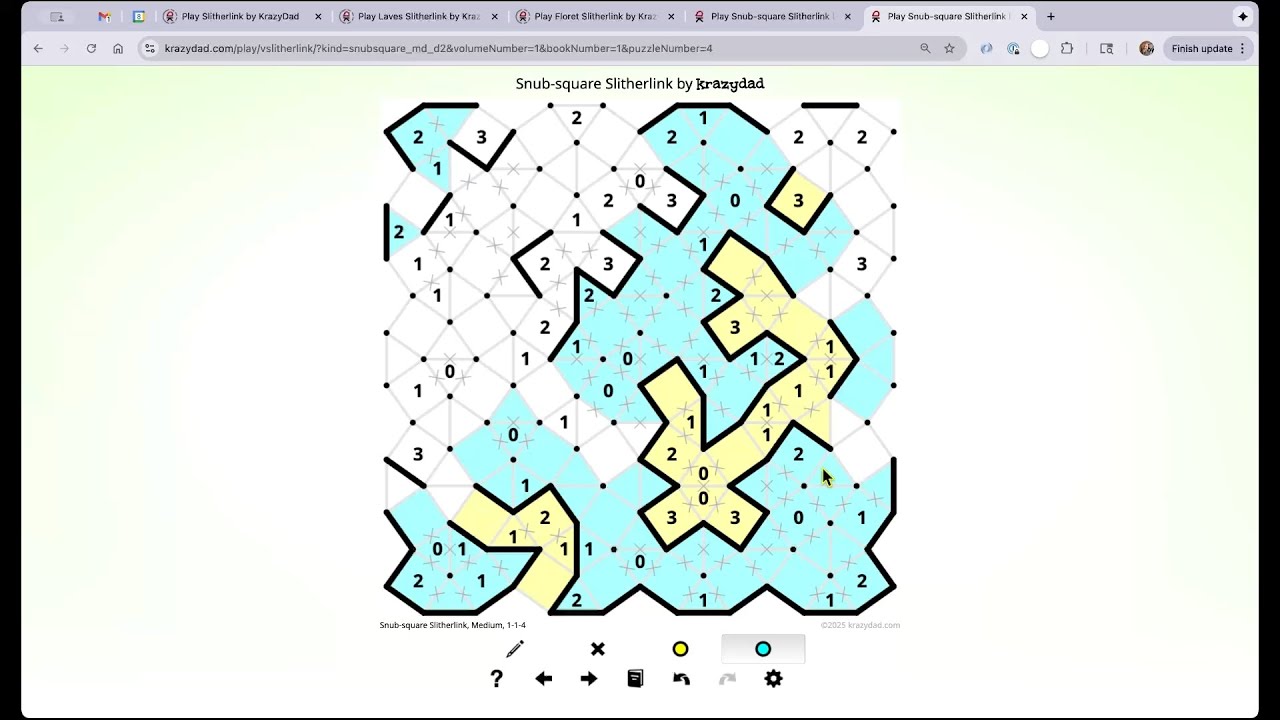 Snub-square Slitherlink Tutorial