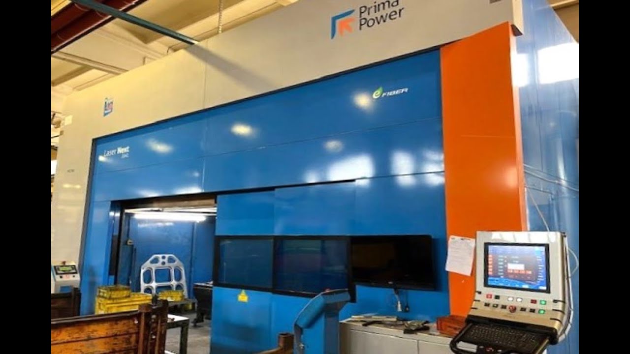 PRIMA POWER mod. NEXT 2141 -Taglio Laser in Fibra 3D