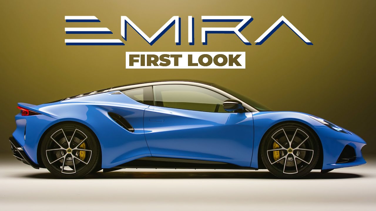 NEW Lotus Emira First Look: Supercar Looks For Sports Car Money | Carfection 4K