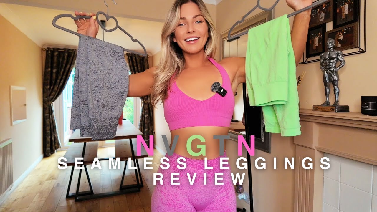 NVGTN DIGITAL SEAMLESS LEGGINGS VS FIGURE PRO LEGGINGS | HONEST & UNSPONSORED REVIEW & TRY ON!