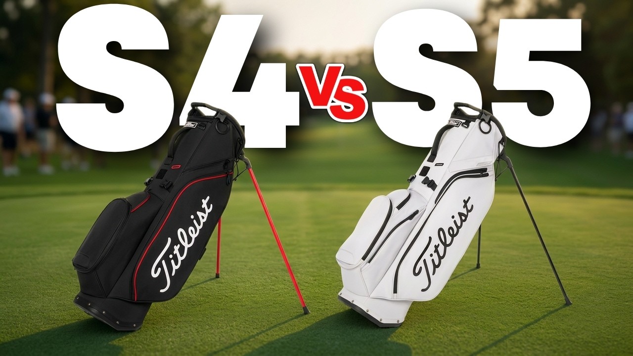 Сумки для клюшек Titleist Players S4 и S5: какую из них стоит купить в 2026 году?