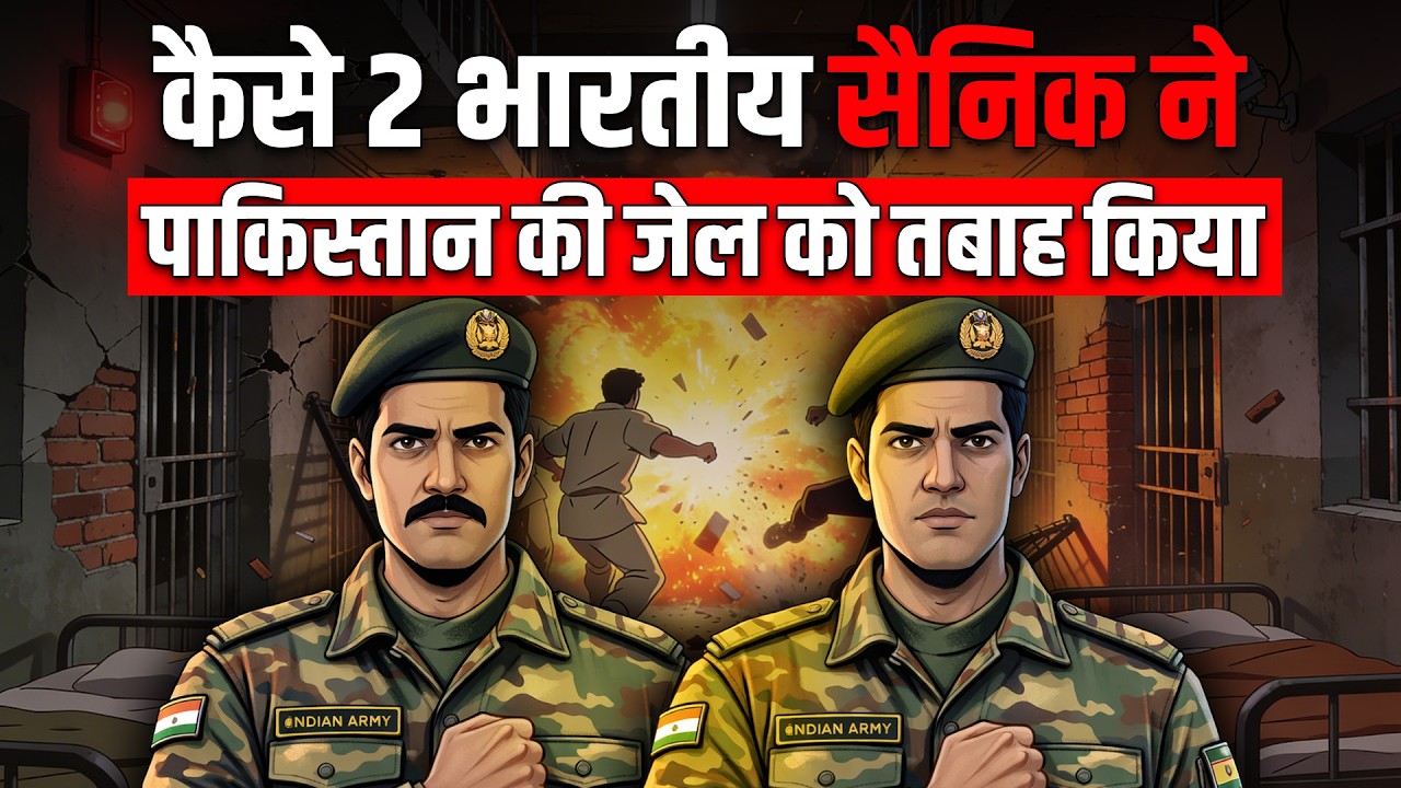 Kaise 2 Bharatiya Sainikon Ne Pakistan Ki Jail Tabah Kar Di | 2D Animation