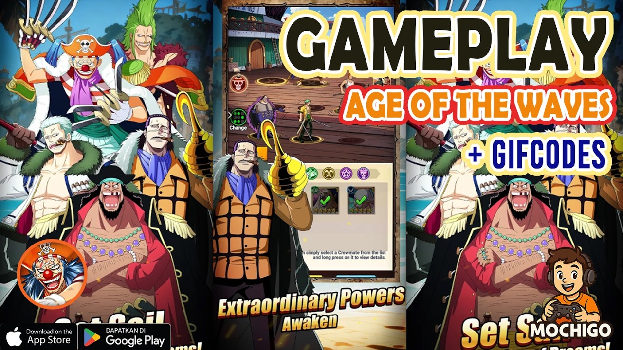 Age of the Waves Gameplay | 🎁 6 Giftcodes & How to Redeem Codes - Android / IOS