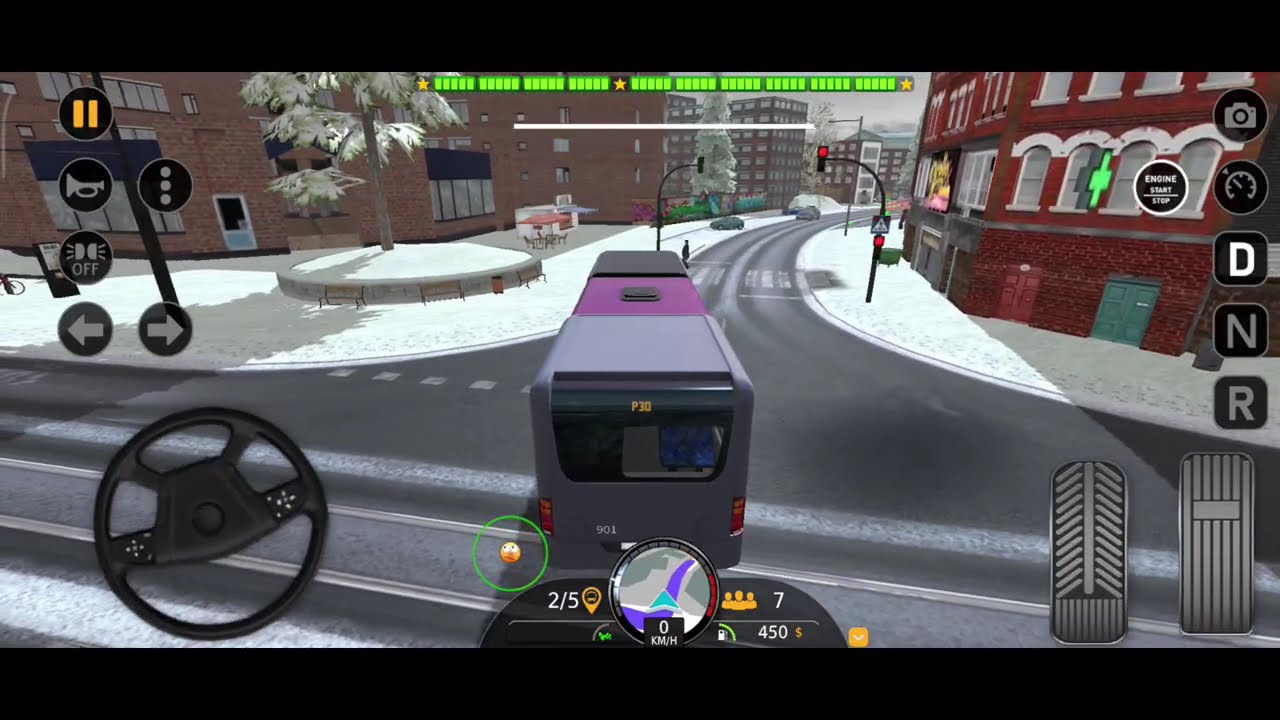 Bus Simulator — Реалистичная работа водителя автобуса | Городской маршрут