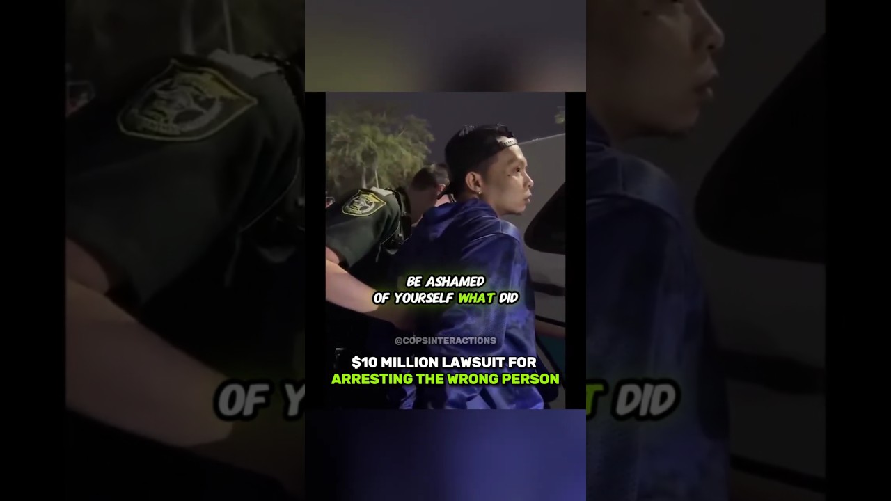 $10 Million Lawsuit For Arresting The Wrong Person 🤯