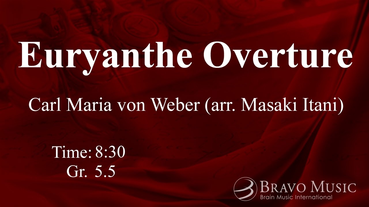 Euryanthe Overture by Carl Maria von Weber (arr. Masaki Itani)