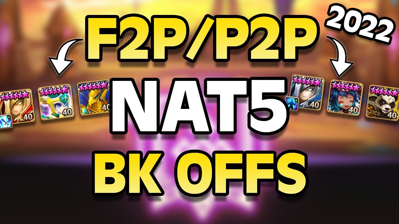 Diese Nat5 BK OFFs solltet ihr in 2022 kennen - F2P und P2P Teams (Summoners War Deutsch)