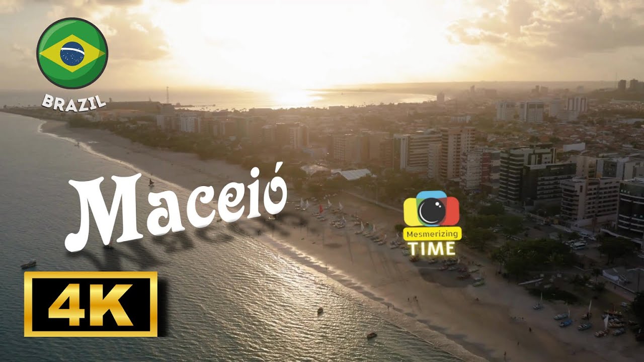 Maceió 4k Alagoas - Travel Film - Travel Brazil - Maceio travel 4k East coast of Brazil
